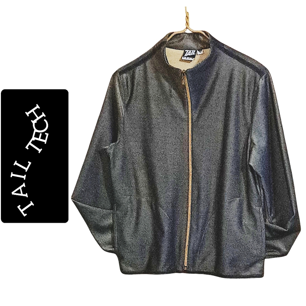 Tail Tech Golf Zip-Up Jacket Full Zipper. Size: S